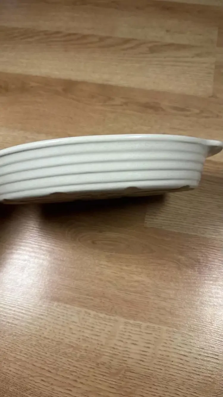 The Pampered Chef Family Heritage Collection Oval Baking Dish Stoneware 061003